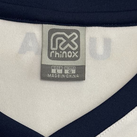 Men's RX RHINOX Sports USA Soccer Shirt, Size Large - Red/White/Blue - Picture 4 of 5